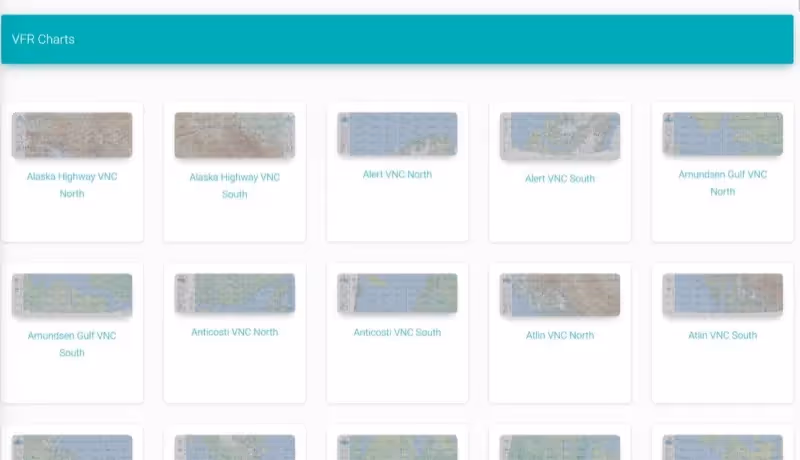 View VFR Charts screenshot